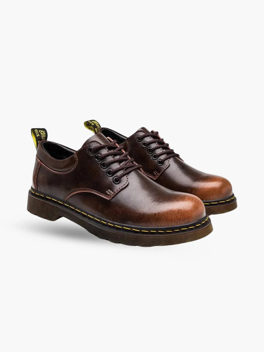Classic Everyday Derby Leather Shoes