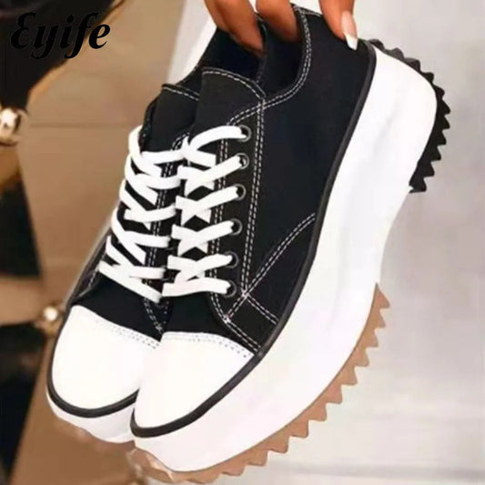 Women’s Canvas Sneakers | Platform Trainers