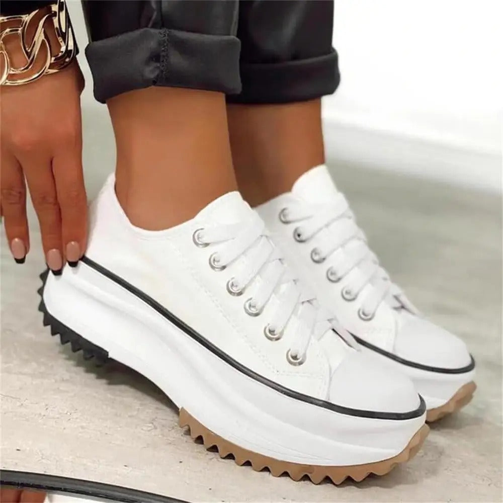 Women’s Canvas Sneakers | Platform Trainers