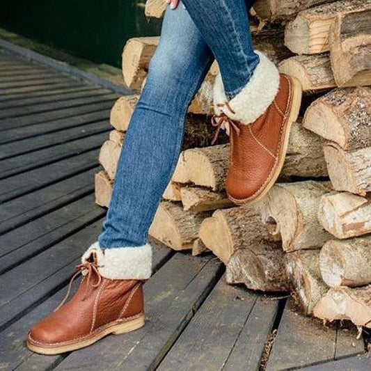 Women's Winter Boots | Vegan Leather | Ankle Boots