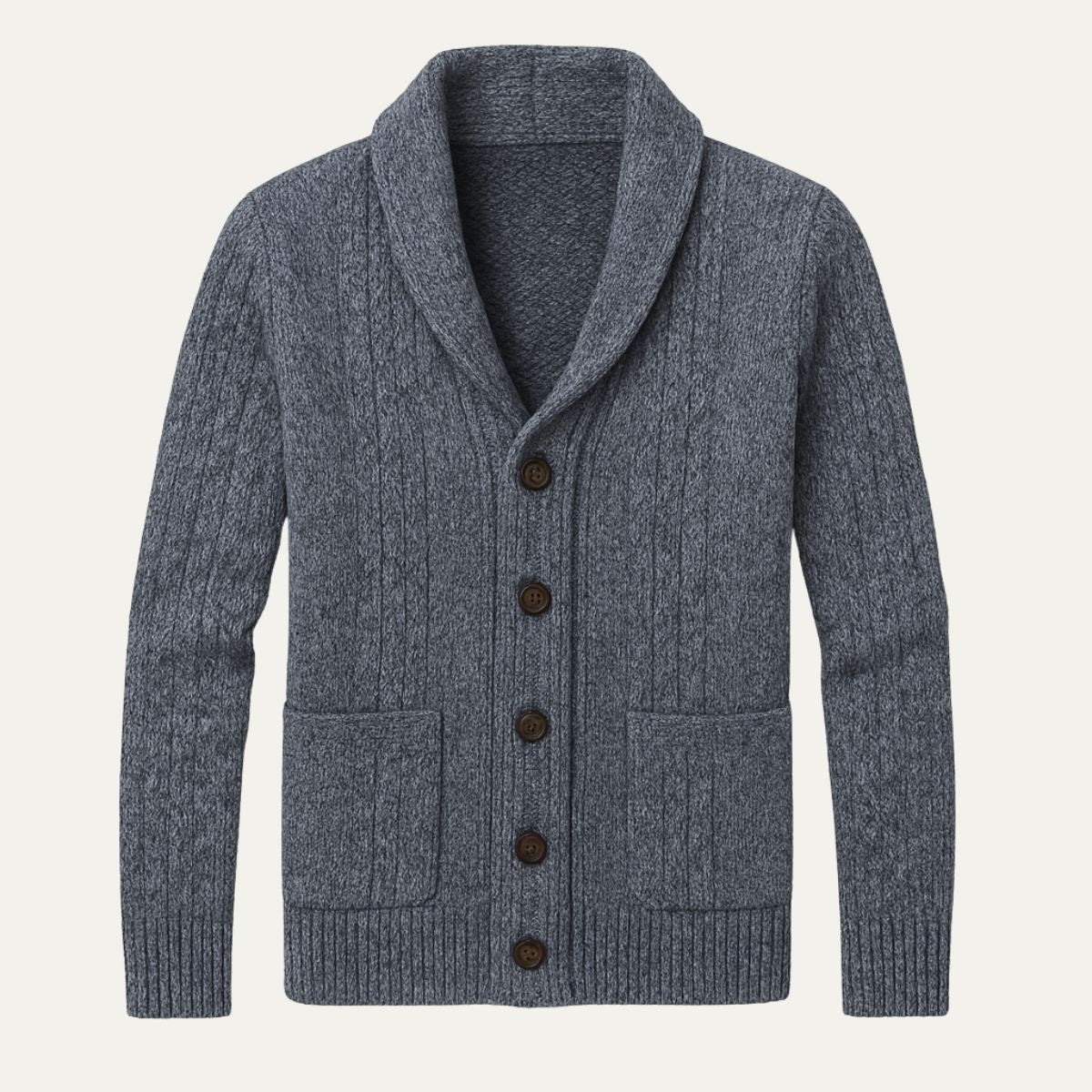 100% Cashmere Cardigan for Men