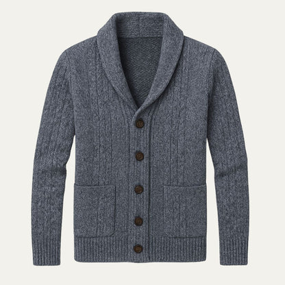 100% Cashmere Cardigan for Men