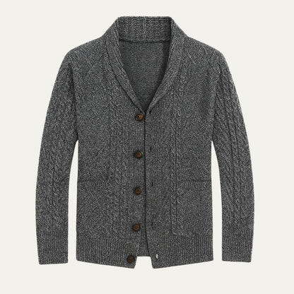 100% Cashmere Cardigan for Men