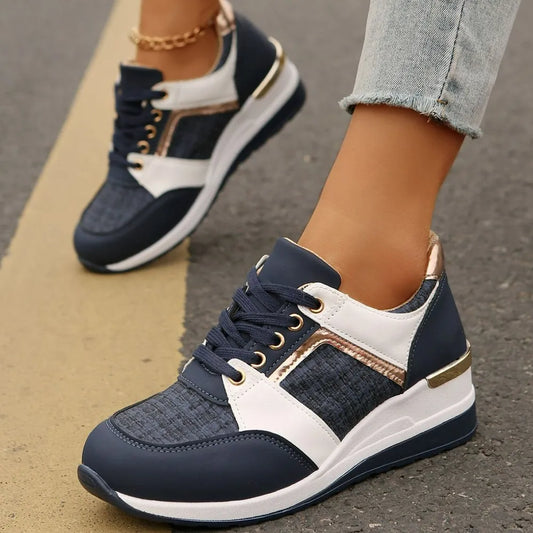 Women’s Wedge Trainers | Stylish Platform Walking Shoes