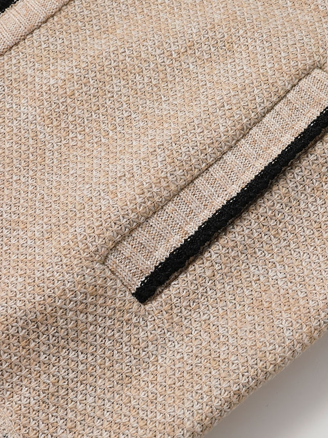 Stylish Men’s Zipper Knit Sweater | Italian-Inspired Design